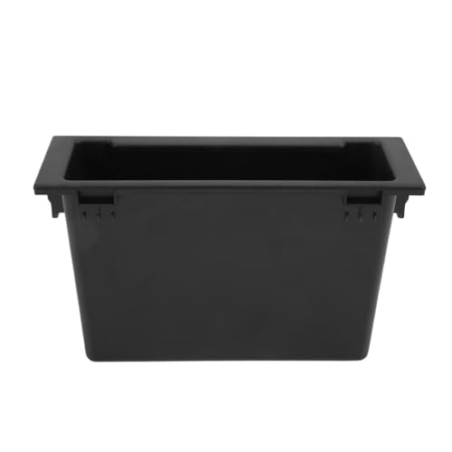 AMXDHH Car Stereo Storage Box 1Din Dashboard Organizer Black Replacement Fit for Mazda