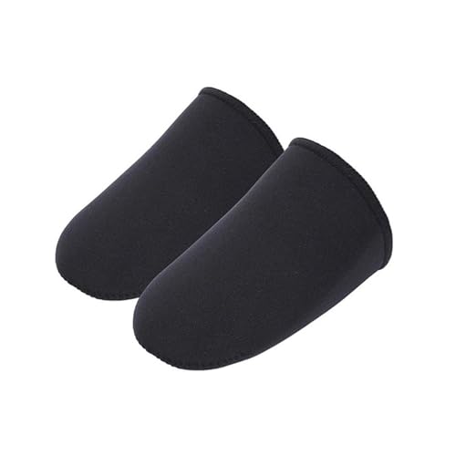 DYNWAVE 1 Pair Neoprene Toe Warmers Foot Protection Biking Toe Covers Thermal Foot Toe Socks for Running Hiking Work Boots Ice Baths, S 14cmx10.5cm