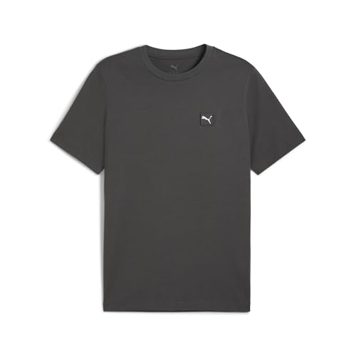 Image of Puma Men Cotton Solid Regular Fit Tees