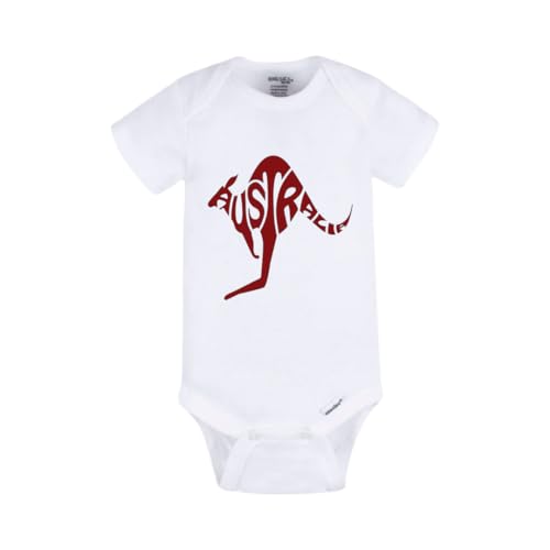 Australia Baby Onesie | Australia | Kangaroo | Aussie | Gift | Baby Clothes