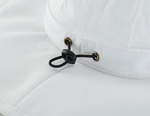 Image of Home Prefer Summer UPF 50+ Men's Bucket Sun Hat Wide Brim Fishing Hat Safari Hat