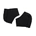 FRCOLOR 3pairs Heel Protector Socks Comfortable Heel Sleeves for Men Foot for Pedicure Care Soft and Supportive Design