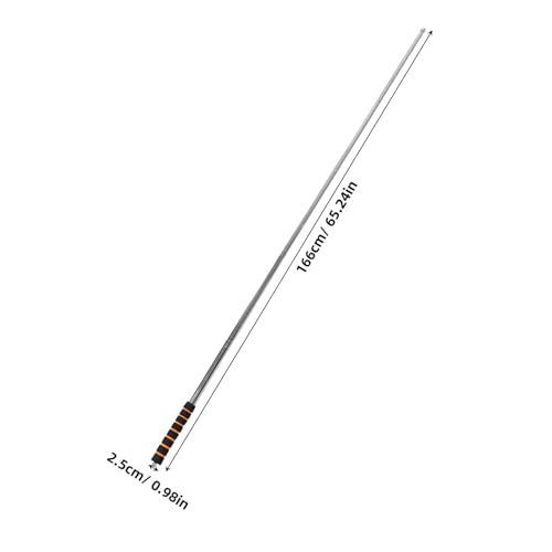 Taco de billar telescópico de acero inoxidable con puente desmontable miniatura 2