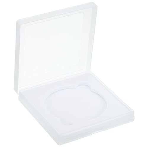 PATIKIL 77mm Lens Filter Case, 1pcs Camera Filter Case Portable Lens Filter Box Water Resistant Dustproof Plastic for Photography Filter Storage