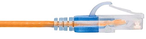 Monoprice - 116322 Slimrun Cat6A Ethernet Patch Cable - Snagless Rj45 Utp Pure Bare Copper Wire 10G 30Awg 3Ft Yellow 10-Pack #TOP3