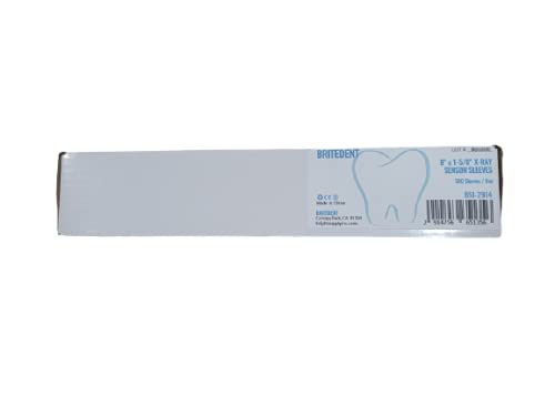 X-RAY Sensor Sleeve 8''X 1 5/8'' (Size 2) Clear (2000 pcs)