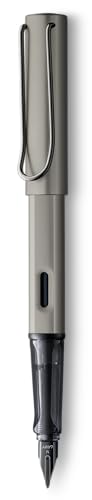 Amazon | LAMY ラミー 万年筆 F 細字 ルクス ルテニウム L57-F 正規