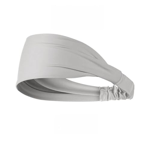 5 halkfria svettuppsugande pannband, löpning yoga panna slipsar, hårband, antiperspirant och andningsbara sportpannband för män och kvinnor