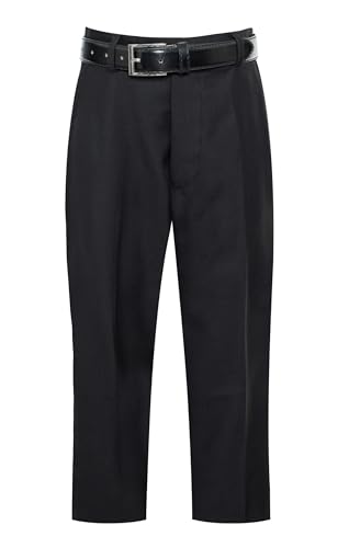 Formal Slim FIT Dress Pants (12, Black)