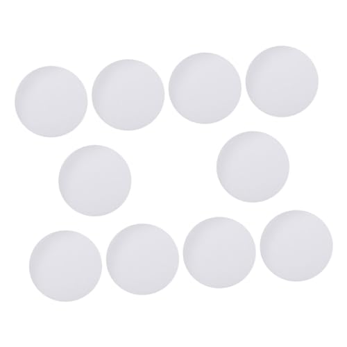 PartyKindom 10Piezas Pantallas de Lámpara Difusora Antideslumbrante Cubiertas de Reemplazo para Downlight LED Fáciles de Instalar y Limpiar Diámetro Accesorios para Iluminación