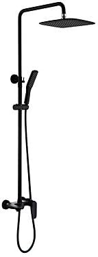 Shower Faucet - Matte Black Shower System Ceramic Valve