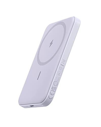 Anker 621 Magnetic Battery (MagGo), 5000mAh Magnetic Wireless Portable Charger with USB-C Cable, Only Compatible with iPhone 14/14 Pro / 14 Pro Max, 13/13 Pro / 13 Pro Max