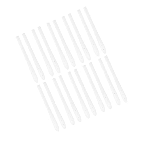 Healeved 10 Pair Replacement Glasses Temple Cover Eyeglasses Tips Retainer Eyeglass Care Products Sunglasses Temple Pads Glasses Cord Eyewear Frame Cover Glasses End Tips Glasses Leg Cover