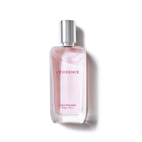 Yves Rocher L'EVIDENCE Eau de Parfum - Fragancia Neo-Chypre con Magnolia, Durazno y Pachulí - Elegancia Sostenible en un Frasco Minimalista - 50ml