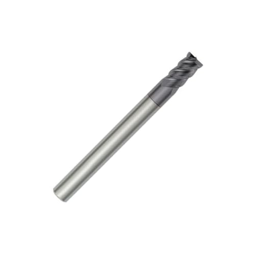Image of WIDIA Hanita 759508033LT Vision Plus 7595 HP Hard Material End Mill, 1.5 mm Rad, 8 mm Cutting Dia, Carbide, TiAlN, RH Cut, Straight Shank, 4-Flute