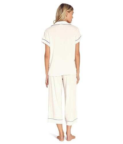 Image of Eberjey Gisele Short Sleeve and Cropped Pant PJ Set