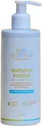 Shampoo Infantil 250Ml - Da cabeça aos pés - Hipoalergênico - Não arde os olhos dos bebês - Fórmula natural - Vegano - Bebê e Criança - Bem Essencial Cosméticos Naturais