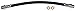 Dorman H622037 Brake Hydraulic Hose Compatible with Select Chevrolet Models