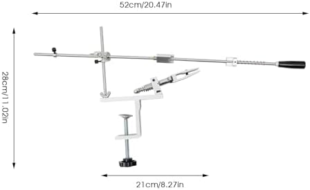 Pioniervöller Messerschärfer Precision Adjust 9-26°, 360° drehhafte Klemme, Profisystem mit 6 Schleifstein, für Profis u
