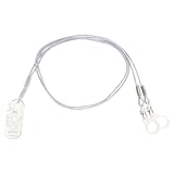 iplusmile Clip - BTE-Fixierschnur für Erwachsene und Senioren und Kinder, tragbares Anti-Verlust-Schlüsselband, aus festem und