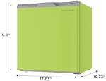 Frigidaire EFR115-GREEN 1.6 Réfrigérateur compact Cu Ft pour bureau, salle de dortoir, mancave ou RV, vert
