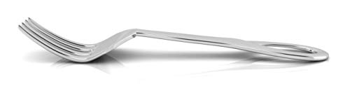 925 sterling silver baby spoon and fork set  non-toxic silverware for baby feeding beautiful keepsake gifts christening gifts personalized baby spoon feeding set for newborns - 4 inch