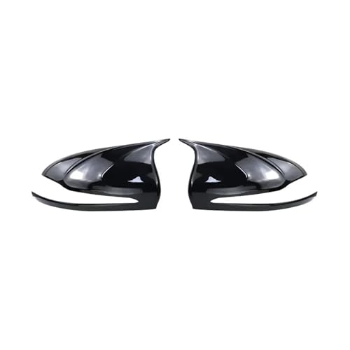 Capot de rétroviseur pour Benz Classe S Coupe C217 2015-2018 noir brillant