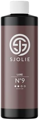 SJOLIE Violet Spray Tan Solution - Luxe 9 - Medium Blend | Sunless Tanning Solution for a Hydrating, Deep Brown Tan (8oz)
