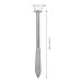 OUNONA Bricklayer Tools Wire Nail Leveling Tool 2-Pack Masonry String Line Nails for Precise Brickwork Alignment and Straightening Aid