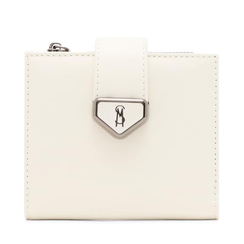 Steve Madden Women's Jem-B Bifold Wallet, White, One Size