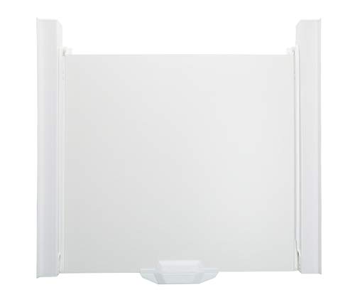 SKL Kit Lavatrice Asciugatrice Universale, Bianco, 60x60cm, Acciaio Inossidabile, Elettrico, Ripiano Scorrevole