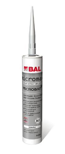 BAL Micromax Grout Effect Silicone Smoke