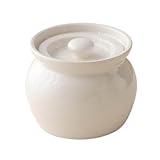 Matériau de haute qualité : cette petite casserole est fabriquée en céramique, qui n'est pas facile à endommager, pas facile à déformer, durable et belle apparence