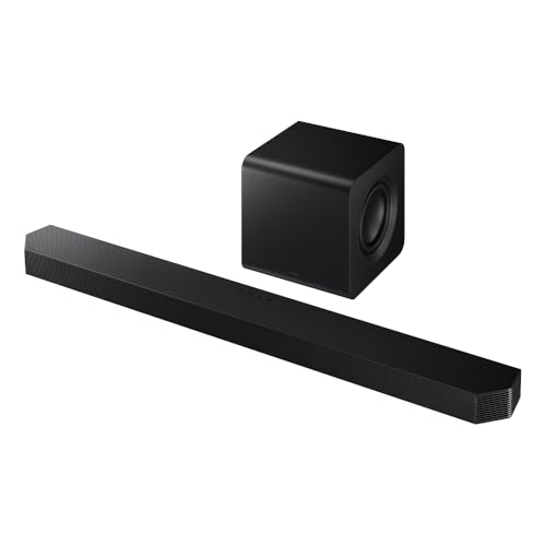 Soundbar Samsung HW-Q800F, com 5.1.2 canais, Dolby Atmos® sem fio, Q-Symphony e Alexa integrado