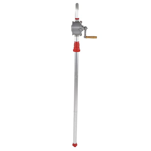 Bomba de aceite rotativa manual de aluminio de 29 L/Min para bidón de 55 galones 8