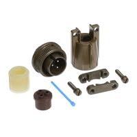 Amphenol, 10-169664-07P, Conn Cylindrical Circular PIN 3 POS Solder ST Cable Mount 3 Terminal 1 Port
