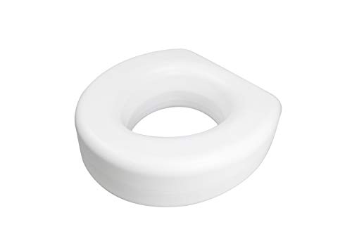 Essential Medical Supply Molded Raised Pop On Toilet Seat