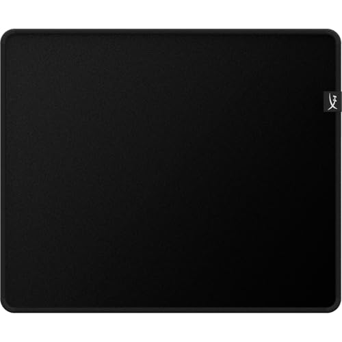 HyperX Pulsefire Mat, Tappetino per Mouse da Gaming, Tracciamento di Precisione, Superficie in Tessuto Resistente, Cuciture Antisfilo, Fondo in Gomma Antiscivolo, Arrotolabile, Taglia Medium