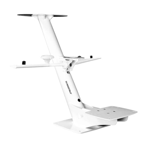 Scanstrut PTM-R1-S40 Tapered Mast Radar Mount, White