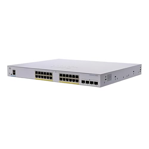 Image of CiscoExcess - C1000-24P-4G-L Catalyst 1000 Series 24-Port PoE Gigabit Ethernet Switch [CiscoRefresh in Original Box]