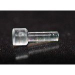 515-1016F, LED Light Pipe Round Right Angle Clear Rigid Bulk (100 Items)