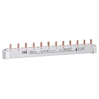 ABB 2 Stück PS3/12 3-Phasen-Sammelschiene 2CDL230001R1012