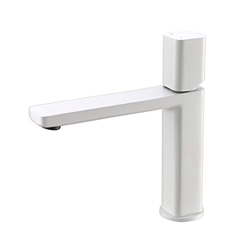 Robinet d'évier de salle de bain avec mitigeur froid et chaud