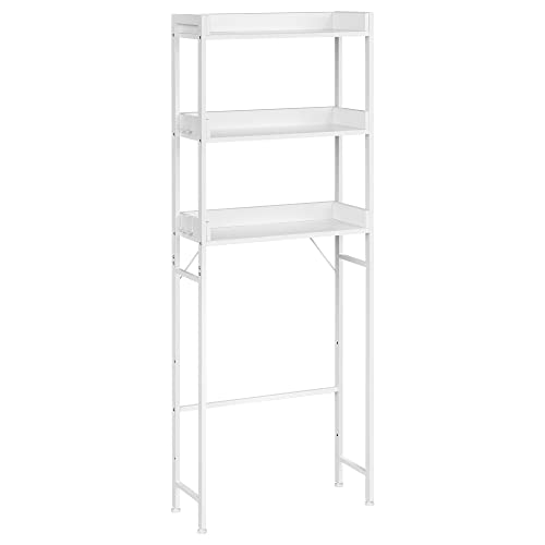 Vasagle Over The Toilet Storage, 3-Tier Bathroom Storage Shelf, Over Toilet Bathroom Organizer, White Ubts002W14 #TOP10