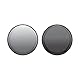 PopSockets: PopPuck – Trickmagnet und Fidget-Spielzeug mit Zwei Magnetischen Pucks Inklusive - Black Flip