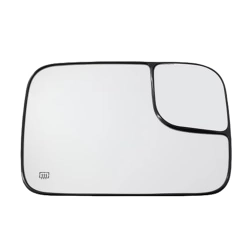 Rétroviseur extérieur Dodge RAM 1500 verre droit chauffant pour rouler par temps de pluie