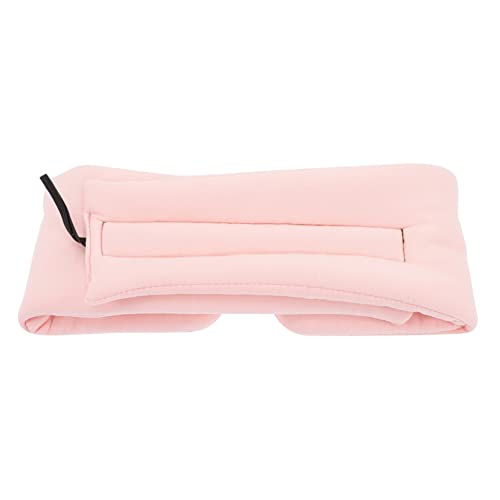BEBEMOKO 目隠し eye mask eye patch 飛行機用アイ 軽量アイシェード 副鼻腔 メガネ アイピロー スリーピング スリーピングアイシェード コットン ピンク