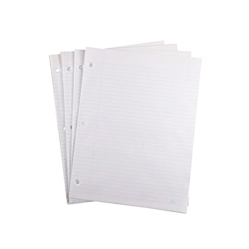 Hilroy Ruled Refill Paper, 3 Hole Punched, 8-3/8 X 10-7/8 Inches, 400 Sheets Per Pack, White (05240) image 3