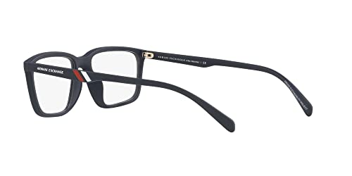 Image of Armani Exchange mens Ax3089u Universal Fit Square Prescription Eyewear Frames