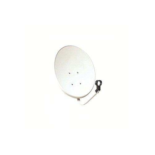 Kit HD-LINE Basic Parabole 60cm acier + LNB Single + 1 connecteur